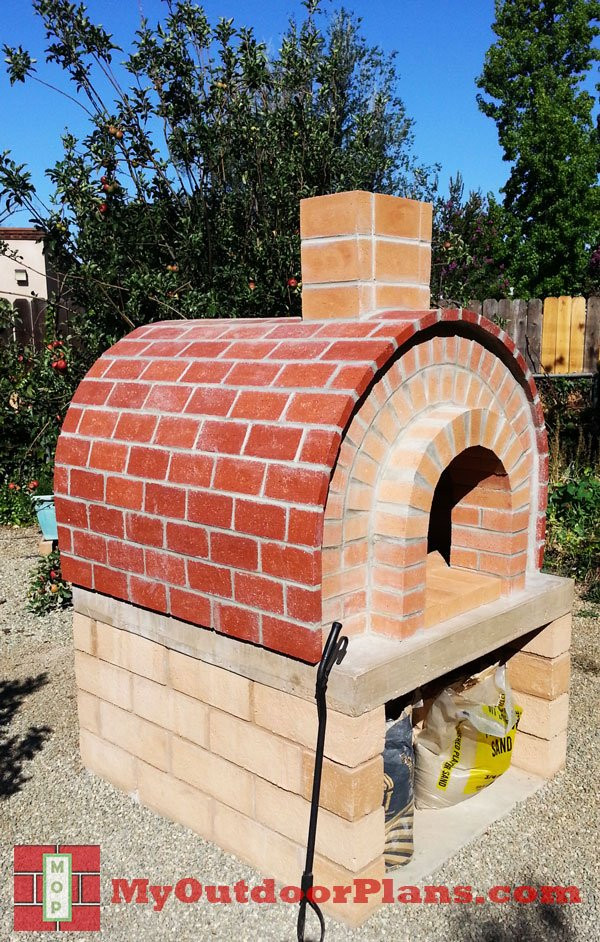 DIY Outdoor Pizza Oven
 DIY Brick Pizza Oven MyOutdoorPlans