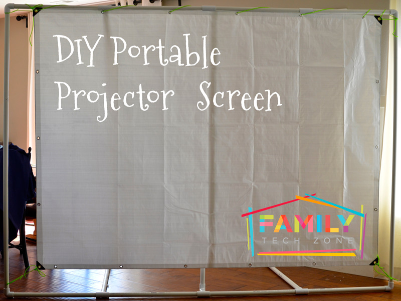 DIY Outdoor Projector Screen
 DIY Portable Projector Screen with Epson Projector