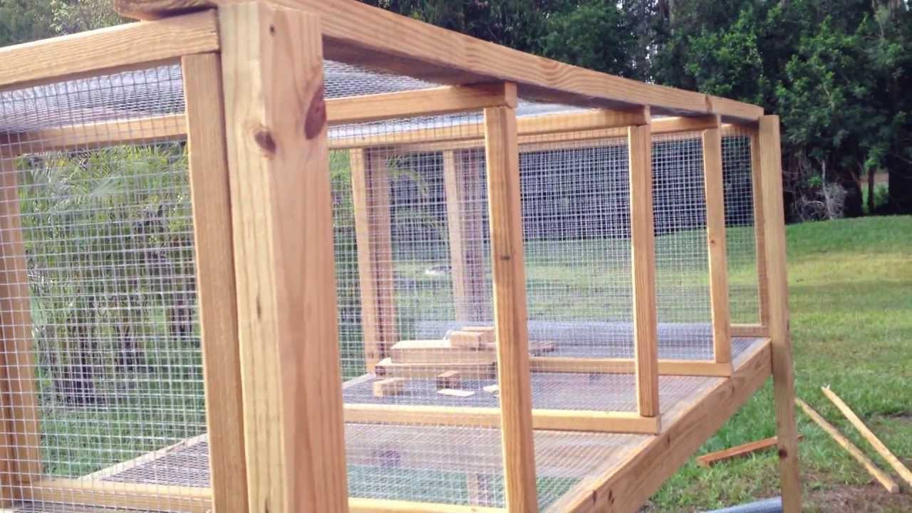 DIY Outdoor Rabbit Cage
 How to Build a Rabbit Hutch Part 1