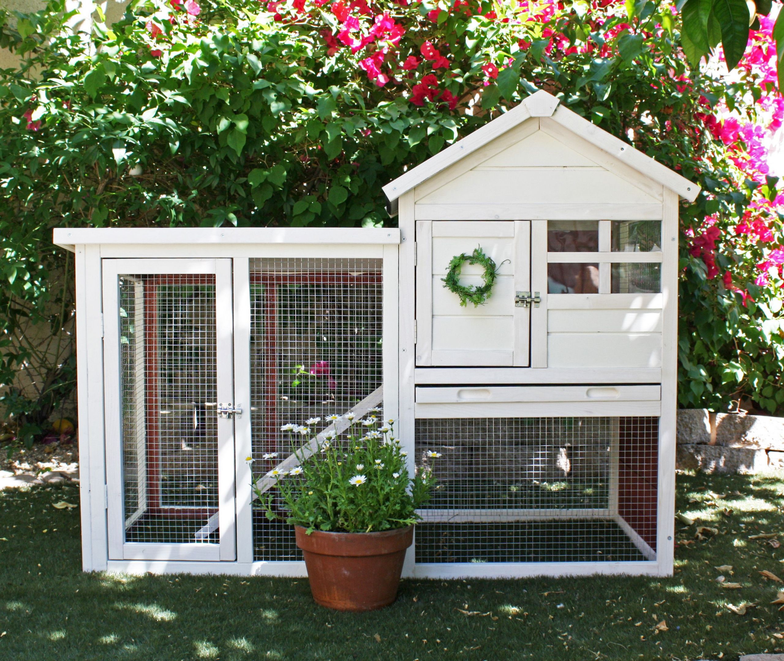 DIY Outdoor Rabbit Cage
 Pin on Pets