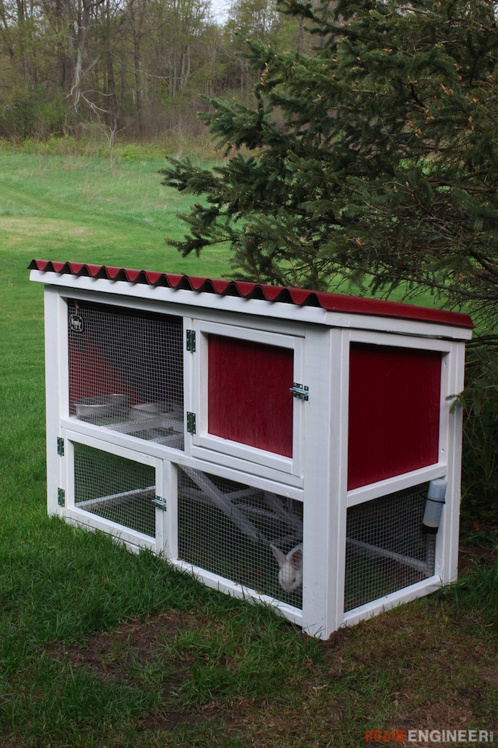 DIY Outdoor Rabbit Cage
 10 DIY Rabbit Cages And Hutches For Your Fluffy Friends