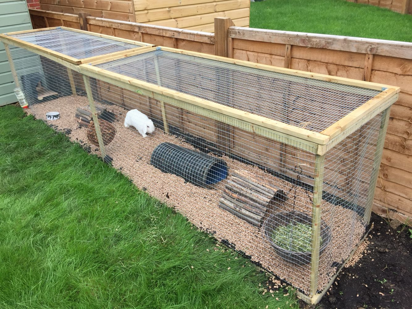 DIY Outdoor Rabbit Cage
 Pin on Diy Rabbit Hutch Indoor