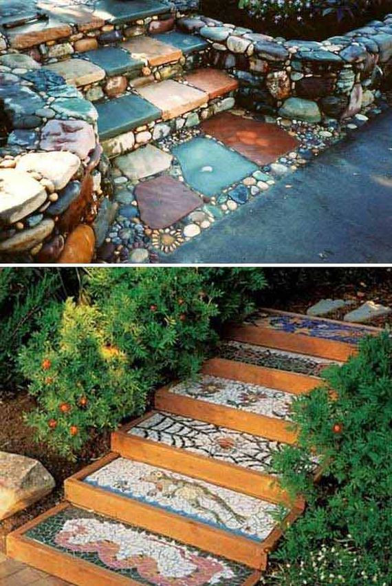 DIY Outdoor Steps
 Awesome DIY Ideas to Make Garden Stairs and Steps