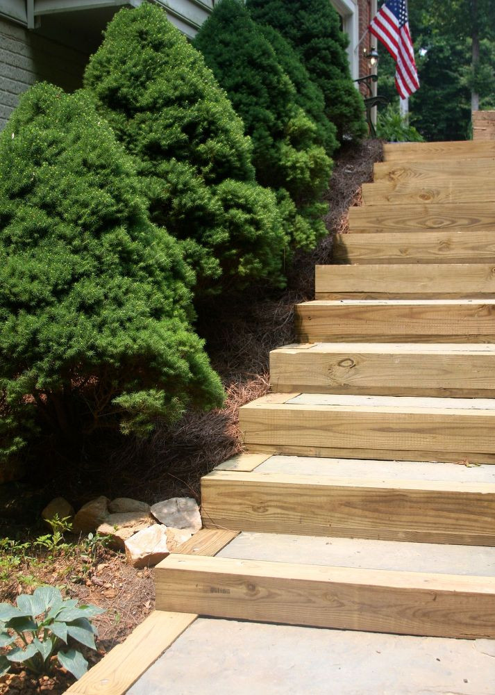 DIY Outdoor Steps
 DIY Outdoor Staircase