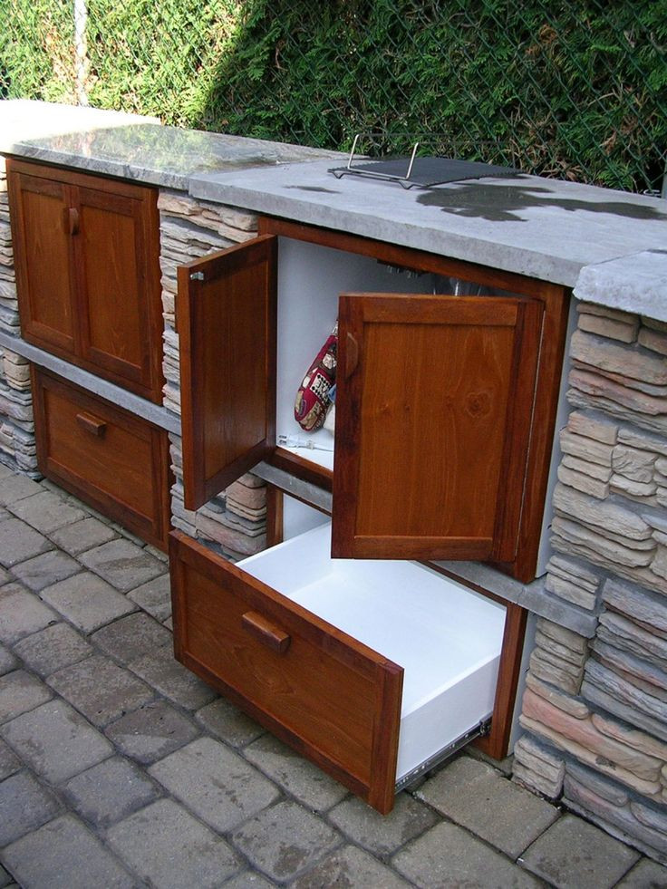 DIY Outdoor Storage Cabinet
 17 Best images about patio on Pinterest