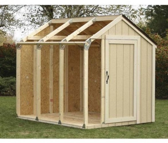 DIY Outdoor Storage Cabinet
 DIY Wood Storage Lawn Equipment Outdoor Lawn Utility