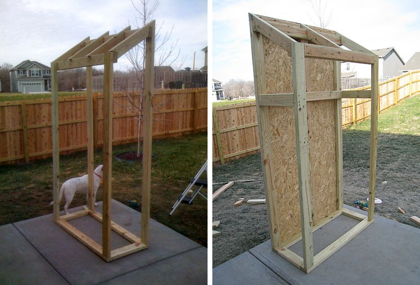 DIY Outdoor Storage Cabinet
 home project outdoor storage cabinet 2 of 2