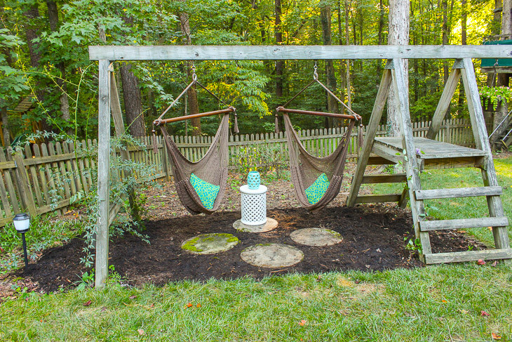 DIY Outdoor Swing
 15 DIY Swing Set Build A Backyard Play Area For Your Kids