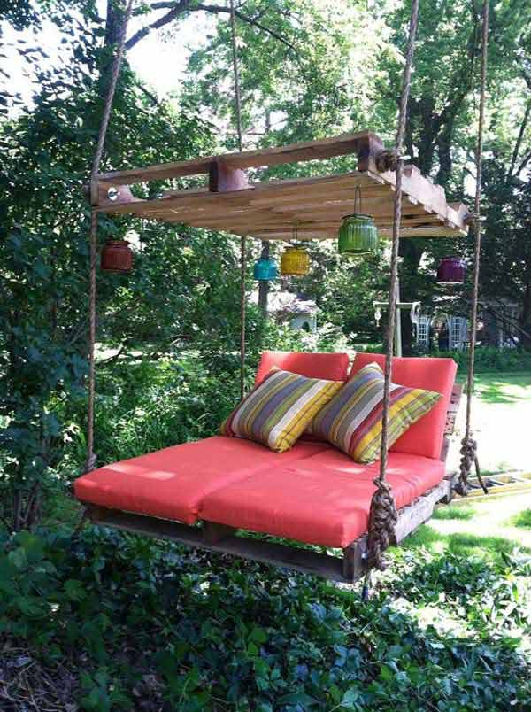 DIY Outdoor Swing
 22 Amazingly DIY Patio and Garden Swings Amazing DIY