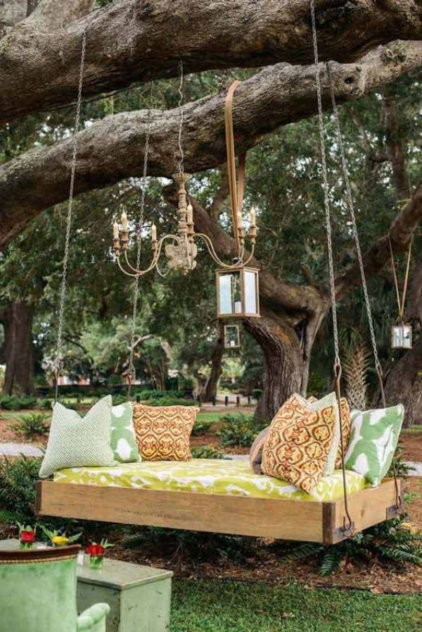 DIY Outdoor Swing
 30 Homemade DIY Swing Ideas Indoor Outdoor