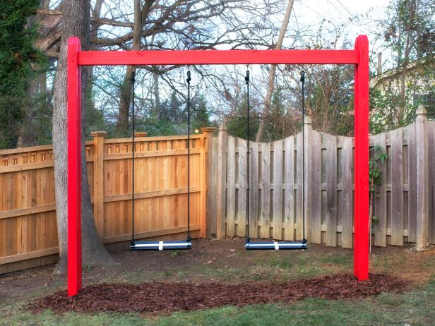 DIY Outdoor Swing
 34 Free DIY Swing Set Plans for Your Kids Fun Backyard