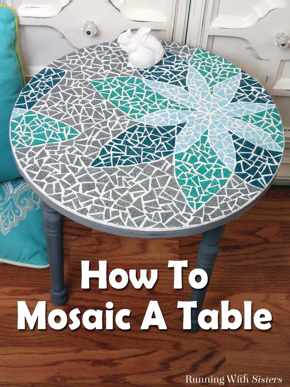 DIY Outdoor Tile Table
 How To Mosaic A Table