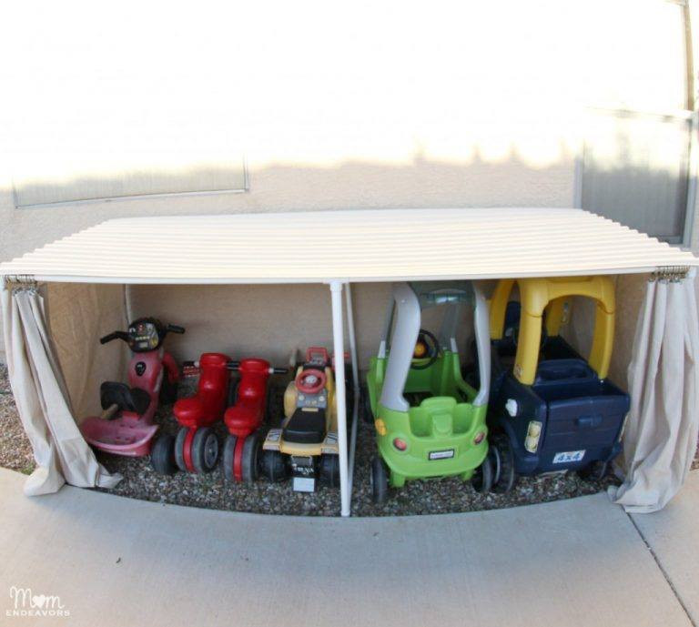 DIY Outdoor Toy Storage
 45 Wise DIY Toy Storage Ideas To Keep Home Clutter Free