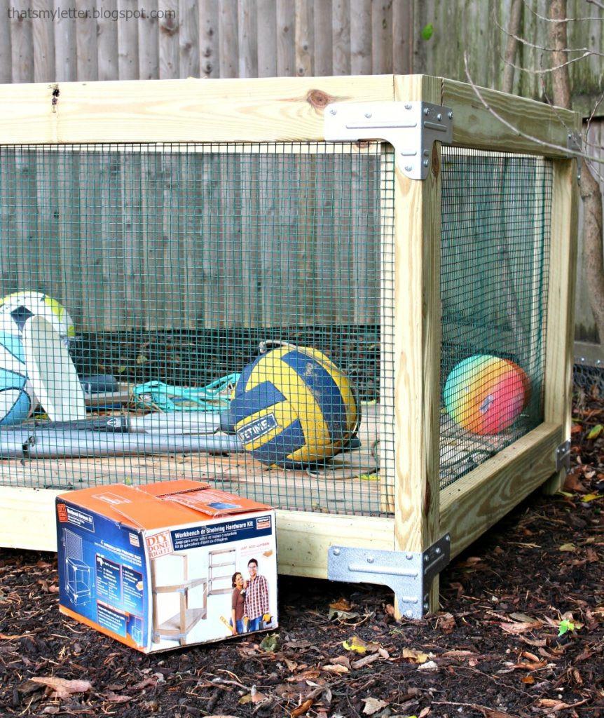 DIY Outdoor Toy Storage
 Outdoor Toy Storage DIY Done Right