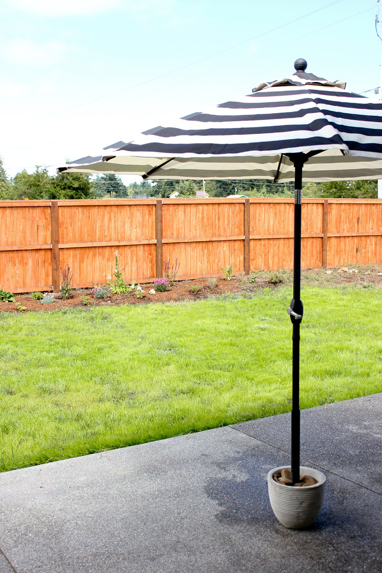 DIY Outdoor Umbrella Stand
 DIY Patio Umbrella Stand Tutorial