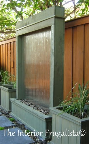 DIY Outdoor Water Wall
 7 Soothing DIY Garden Fountains