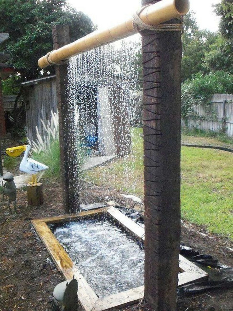 DIY Outdoor Water Wall
 Diy outdoor water wall 15 – gardenmagz