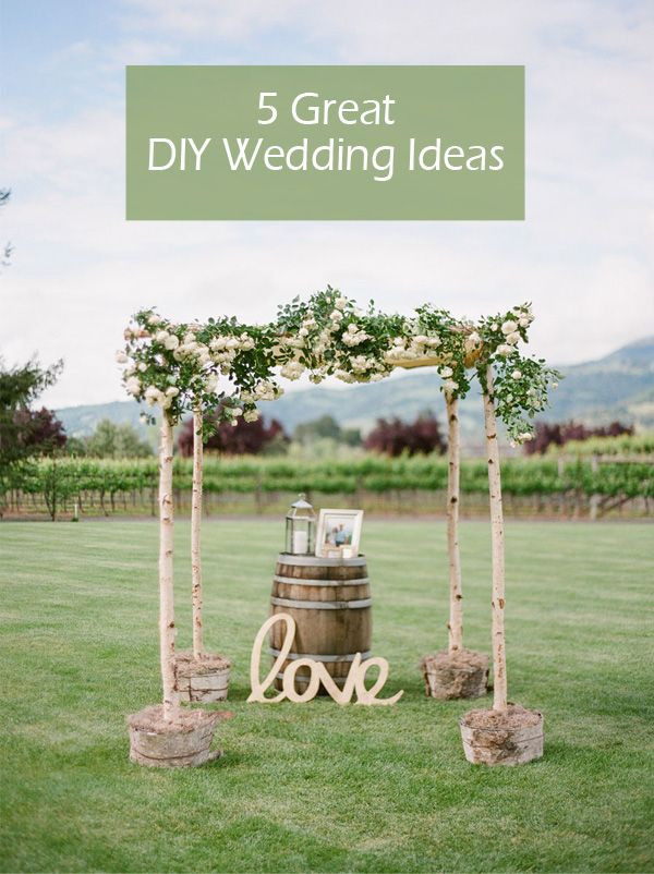 DIY Outdoor Wedding
 DIY Wedding ideas for Rustic Weddings