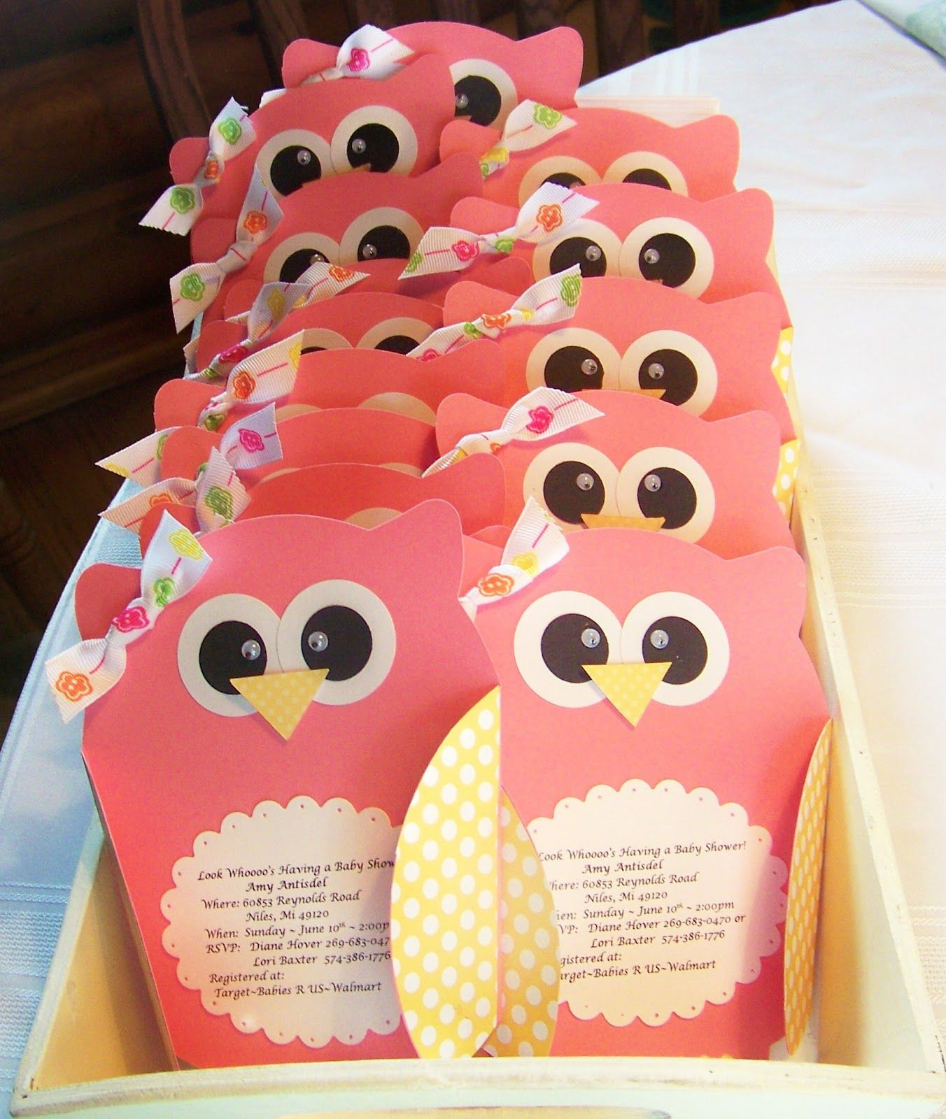 Diy Owl Baby Shower Decorations
 Little Owl Invites