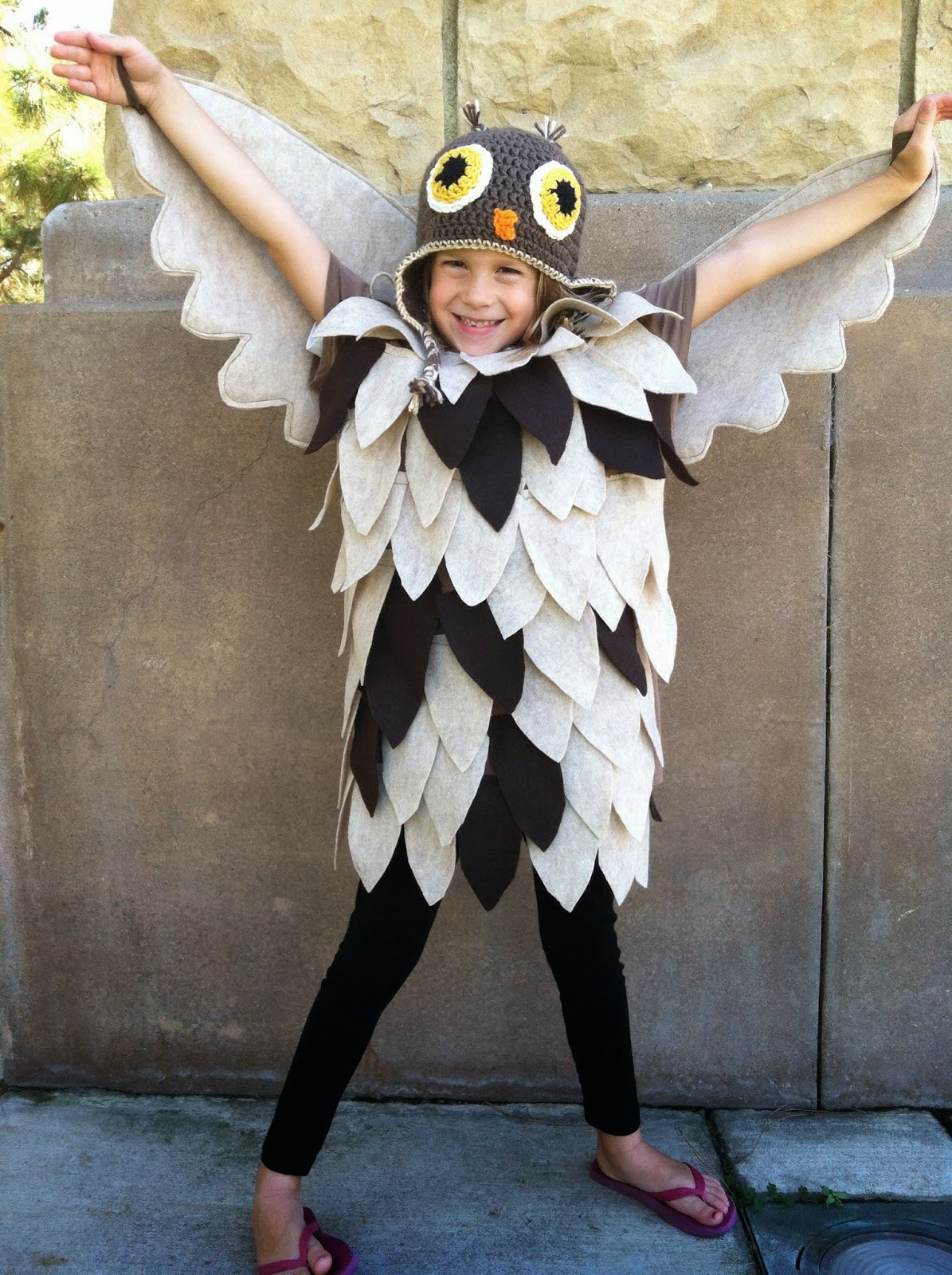 DIY Owl Costume
 Chadwicks Picture Place Homemade Owl Costume