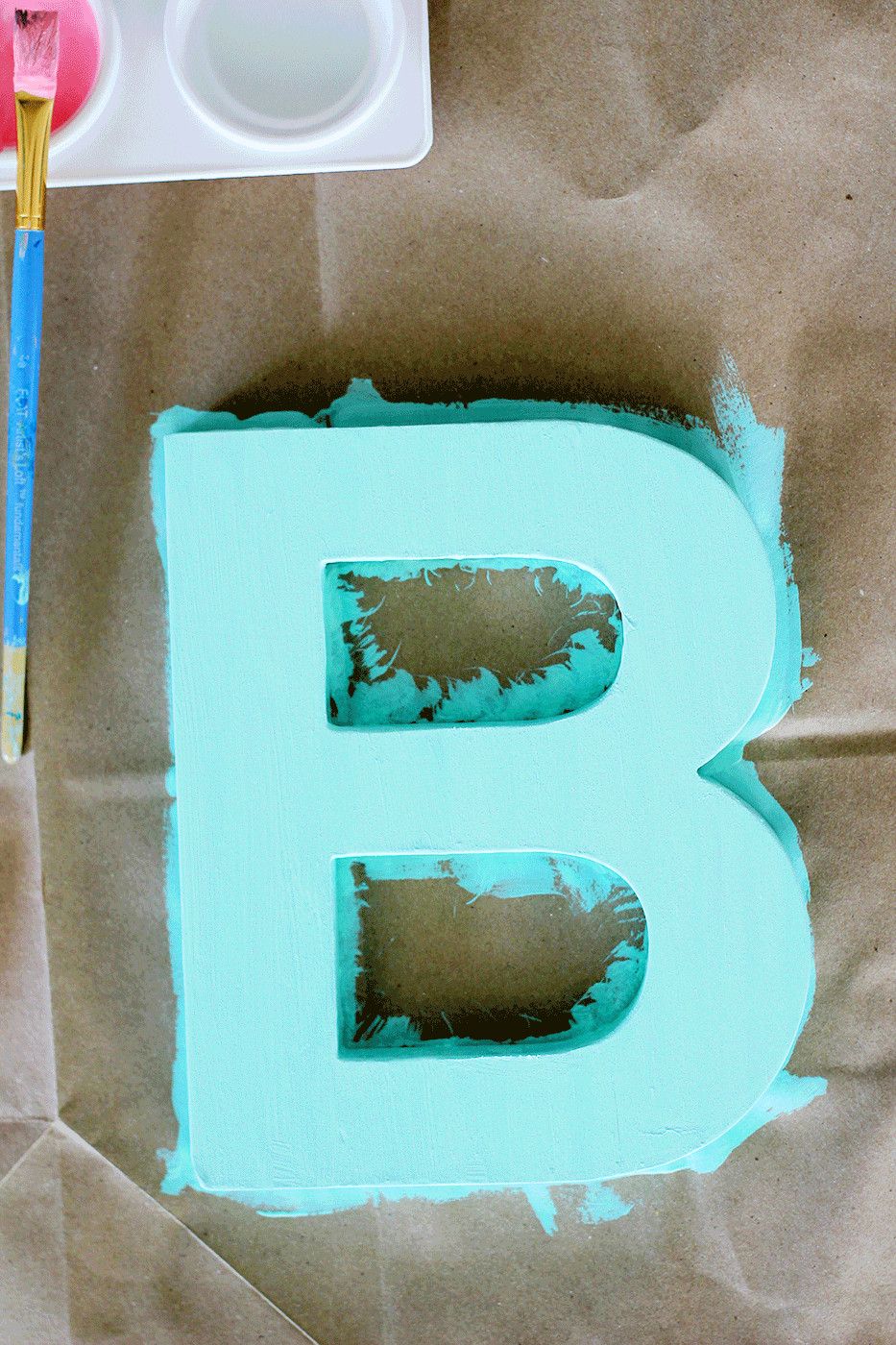 DIY Painted Wooden Letters
 DIY Painted Wooden Letters