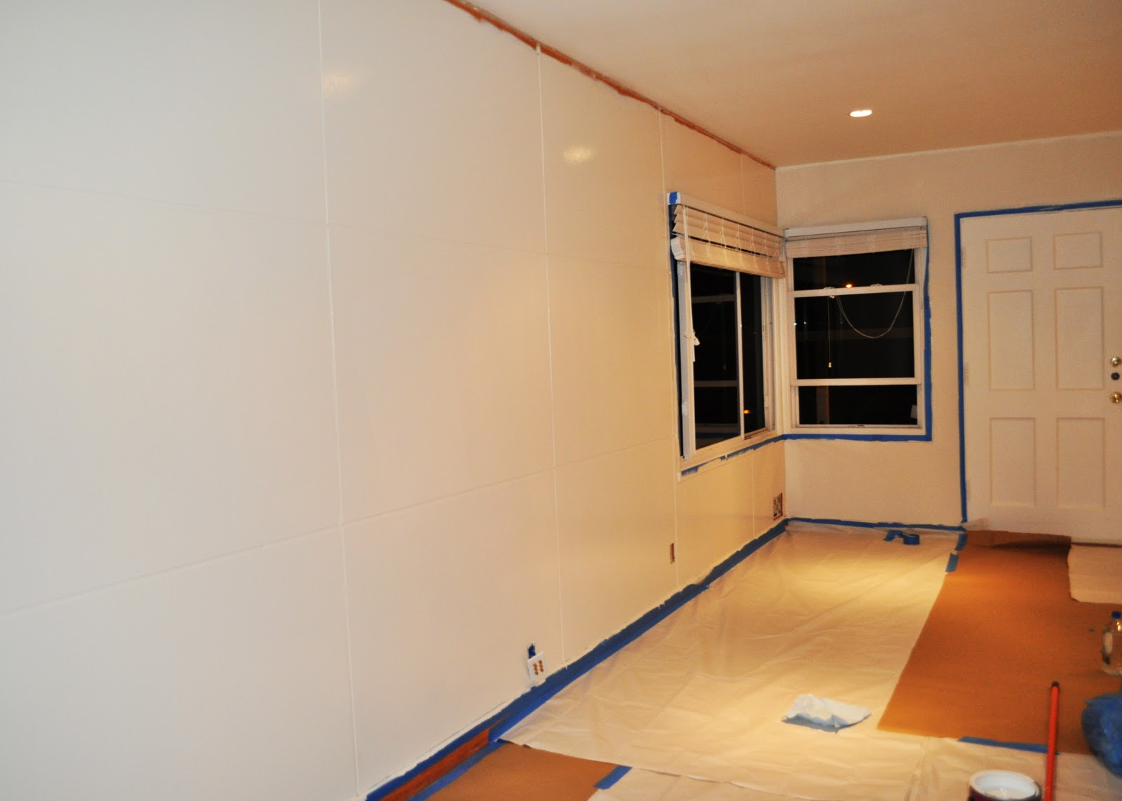 DIY Painting Wood Paneling
 Quaintly Garcia DIY Painting Wood Paneling