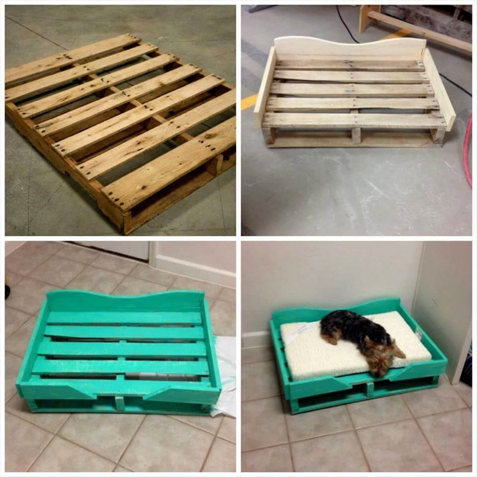 DIY Pallet Dog Beds
 16 Pallet Dog Bed DIY Plans – Cut The Wood