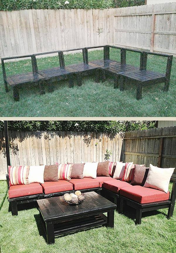 DIY Pallet Furniture Outdoor
 15 DIY Outdoor Pallet Sofa Ideas