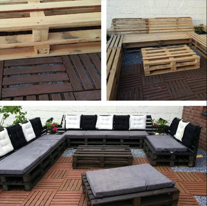 DIY Pallet Furniture Outdoor
 DIY Outdoor Pallet Patio Furniture Craft Like This