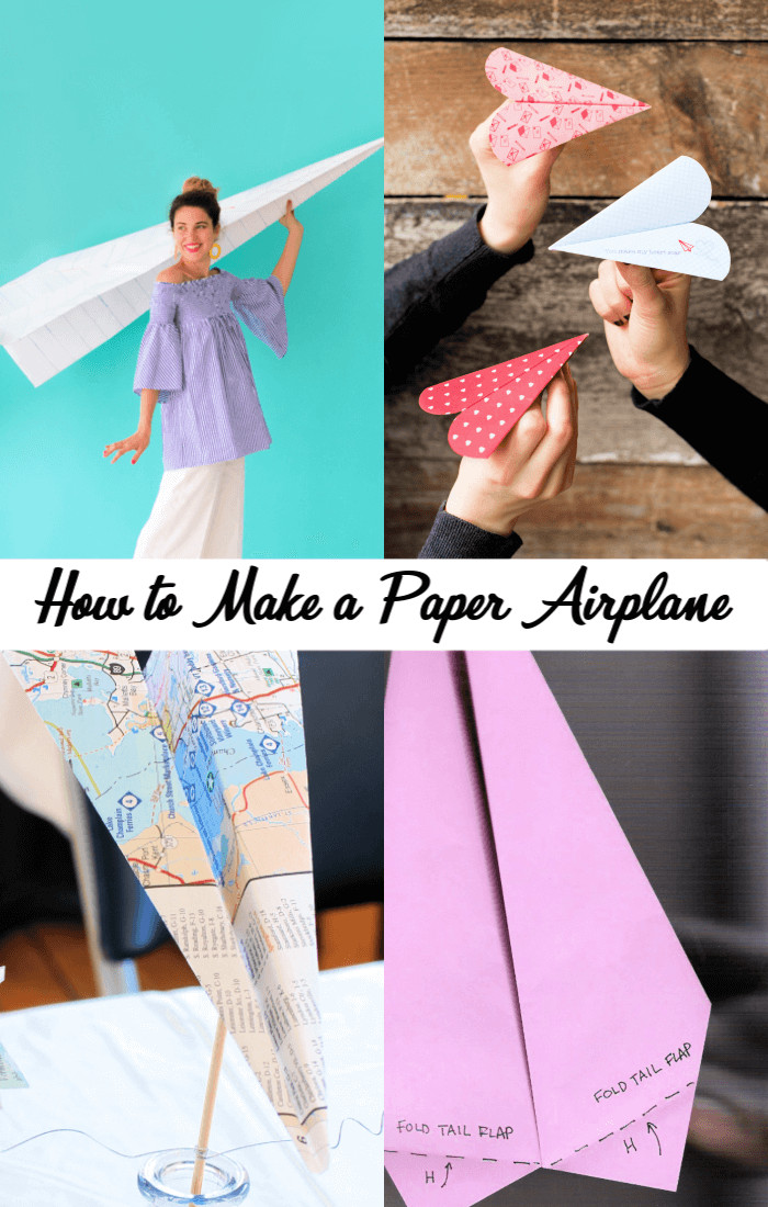 DIY Paper Airplane
 How to Make a Paper Airplane 14 DIY Paper Airplane Ideas