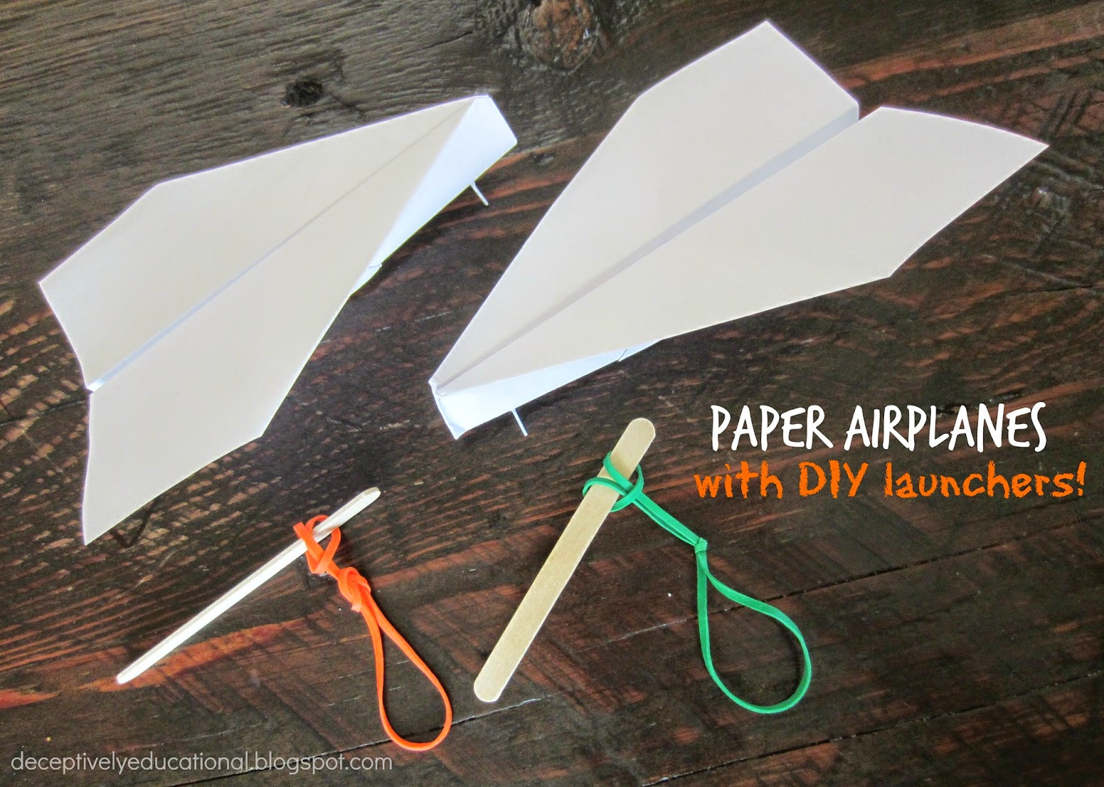 DIY Paper Airplane
 Relentlessly Fun Deceptively Educational How to Make a