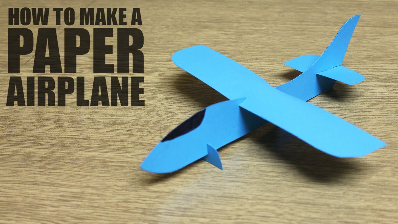 DIY Paper Airplane
 How to make a paper airplane DIY paper plane