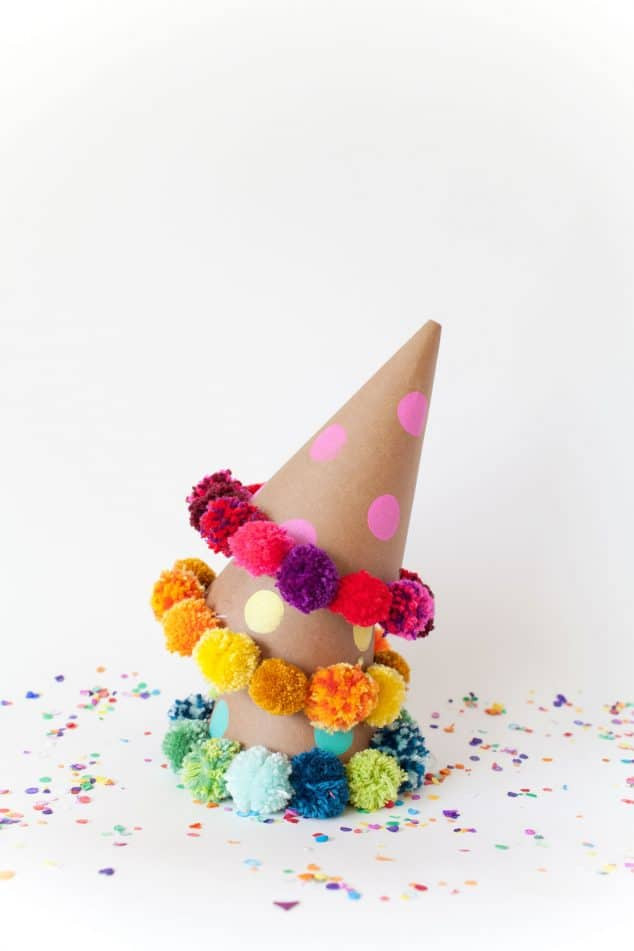 DIY Party Hats For Adults
 The Best DIY Pom Pom Projects