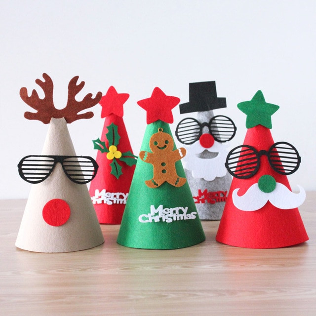 DIY Party Hats For Adults
 Christmas Decorations Supplies Children Adult Christmas