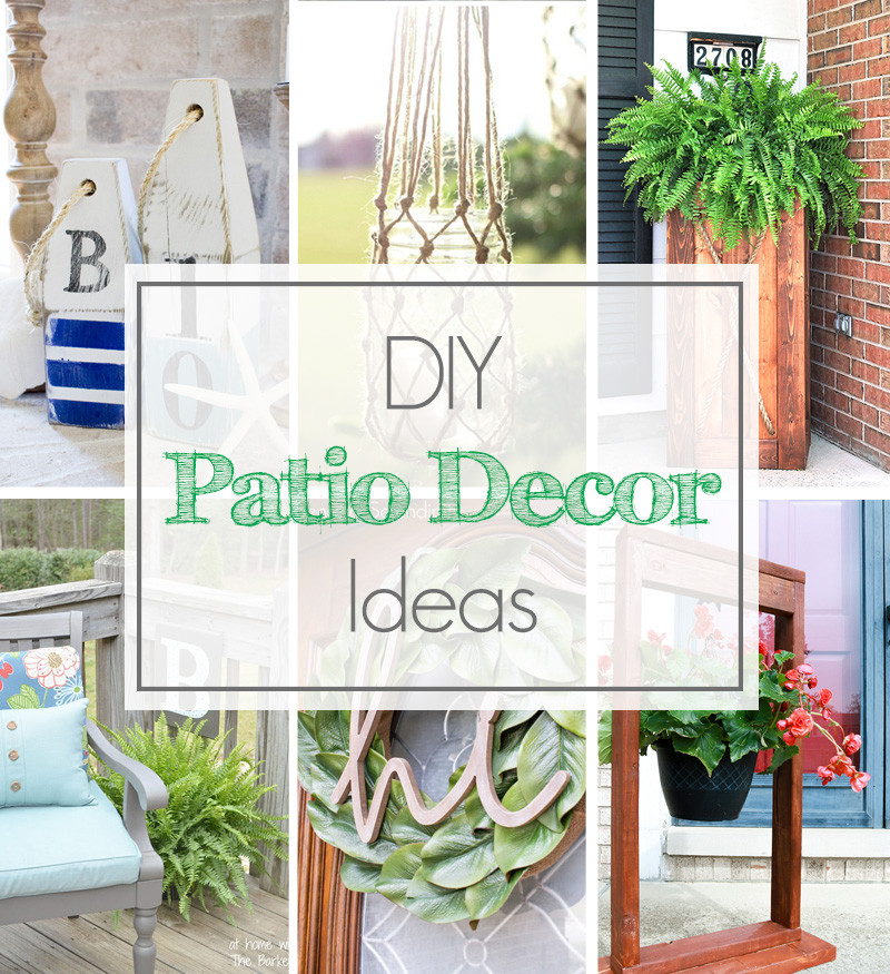 DIY Patio Decorating Ideas
 DIY Patio Decor Ideas to Spruce Up Your Exterior The