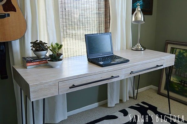 DIY Pc Desk Plywood
 DIY Plywood Desk Sawdust Girl