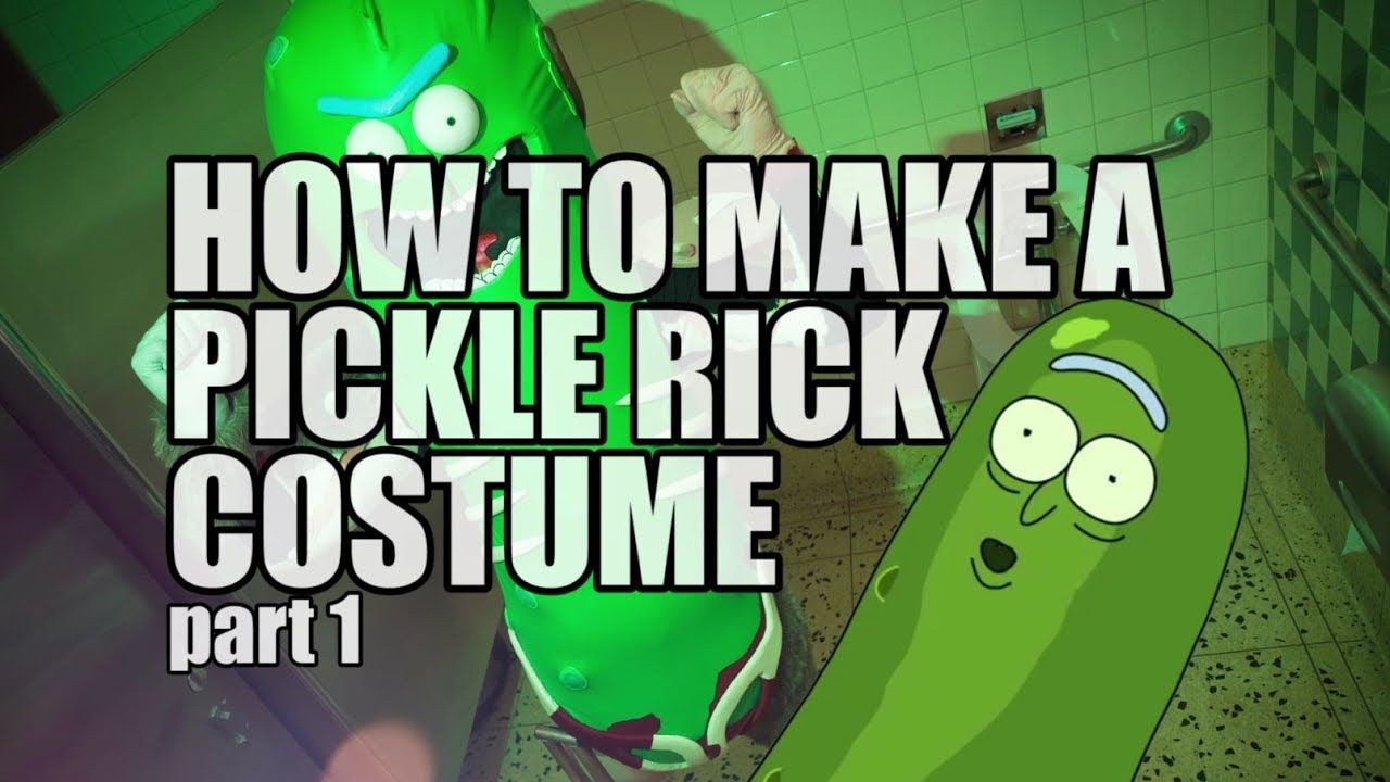DIY Pickle Costume
 How to Make a Pickle Rick Costume Part 1