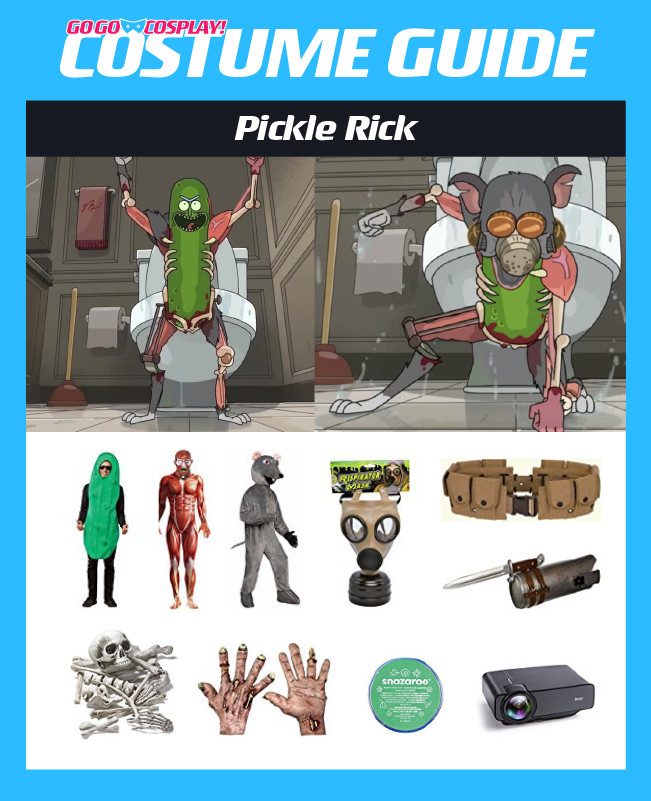 DIY Pickle Costume
 Rick Sanchez Costume Ideas Pickle Rick [DIY Cosplay Guide]