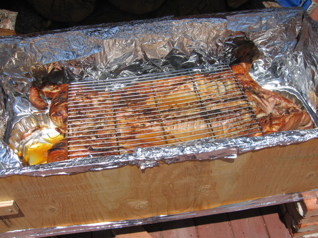DIY Pig Roaster Box
 Build a Caja China Roast a Pig in a Box 10 Steps with