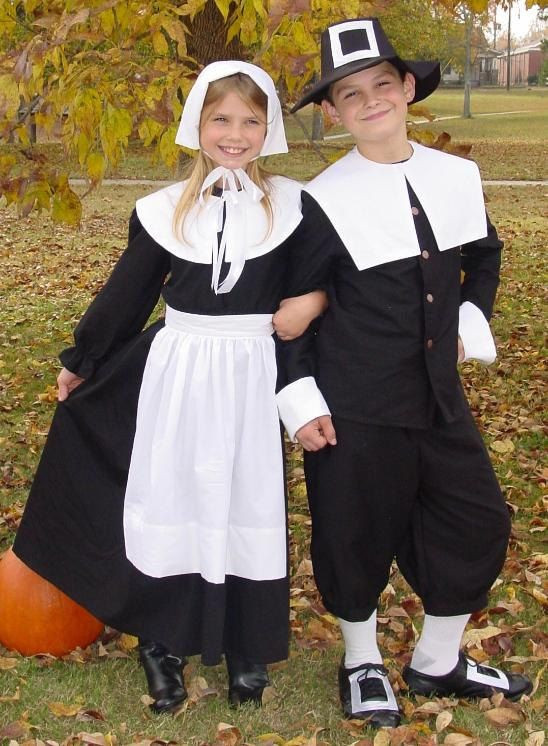 DIY Pilgrim Costume
 Thanksgiving Historical Clothing Boutique by