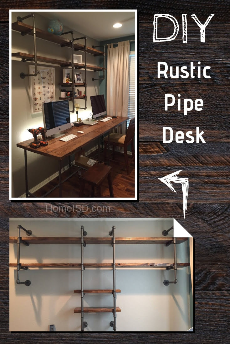 DIY Pipe Desk Plans
 40 Easy DIY Desk Ideas and Designs with Plans on a Bud