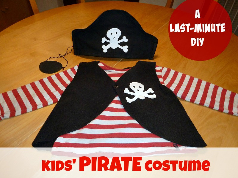 DIY Pirate Costume Kids
 How to make a PIRATE costume for kids last minute DIY