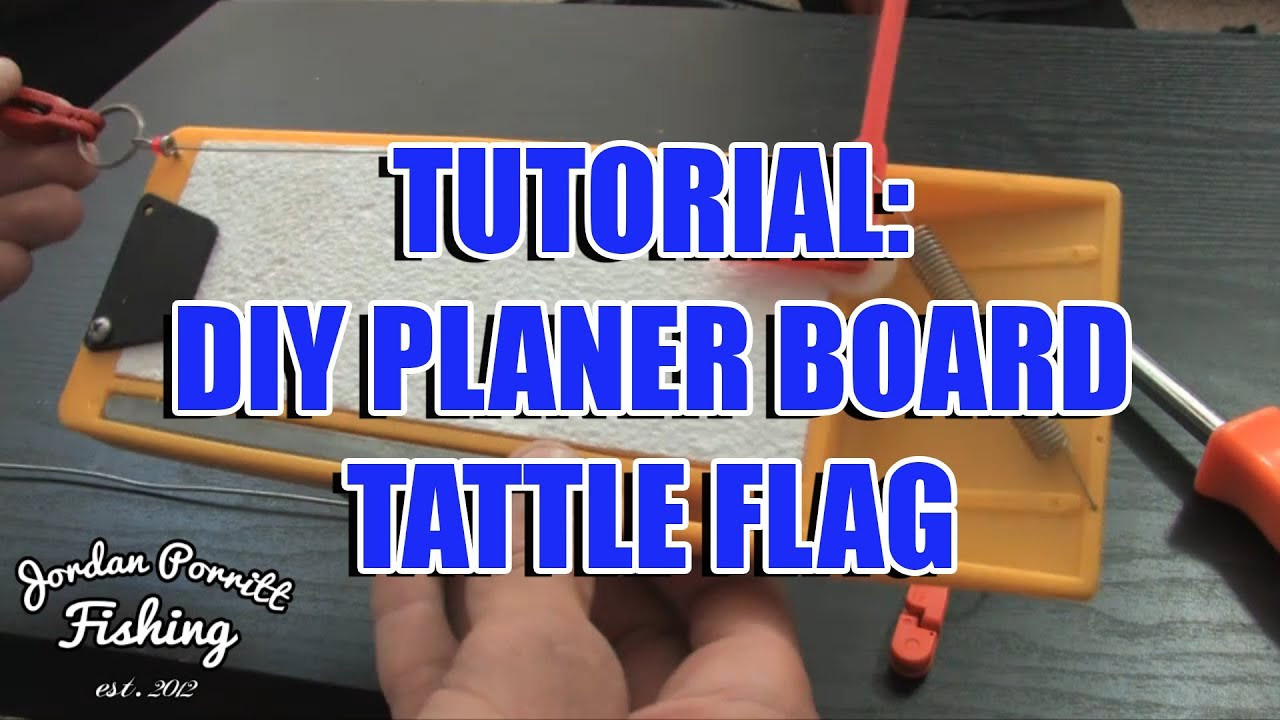 DIY Planer Board
 How to make your own planer board tattle flag