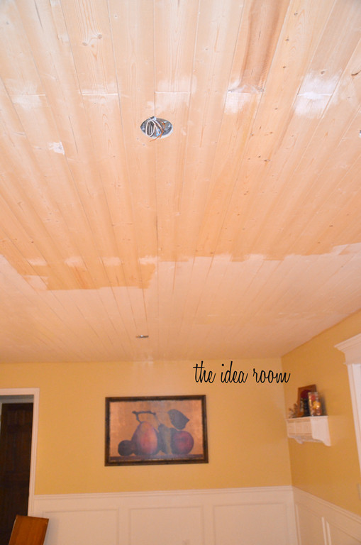 DIY Planked Ceiling
 How to DIY a Wood Plank Ceiling