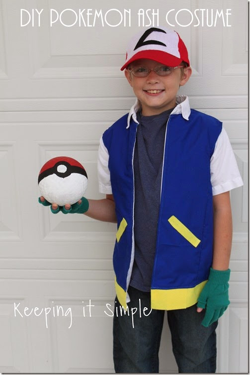 DIY Pokemon Costumes
 DIY Pokemon Ash Costume • Keeping it Simple