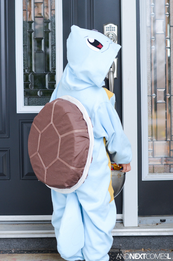 DIY Pokemon Costumes
 Homemade Squirtle Costume