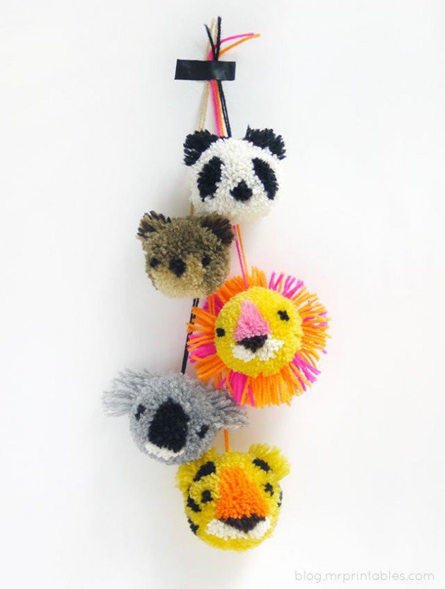 DIY Pom Pom Decorations
 31 Cute and Easy DIY Pom Pom Decoration Ideas in Your