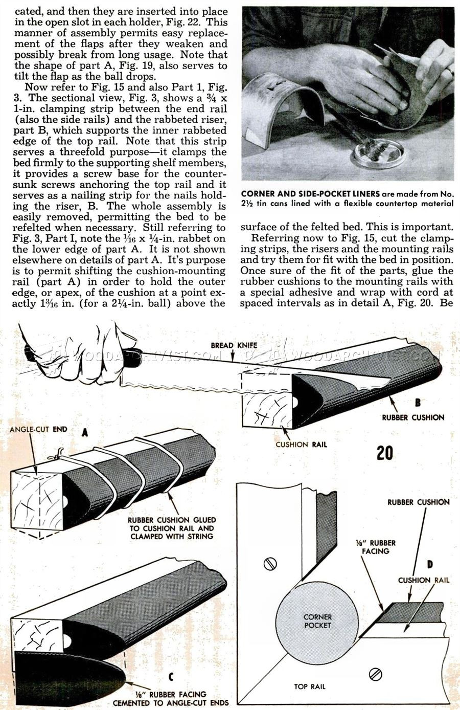 DIY Pool Table Plans
 DIY Pool Table • WoodArchivist