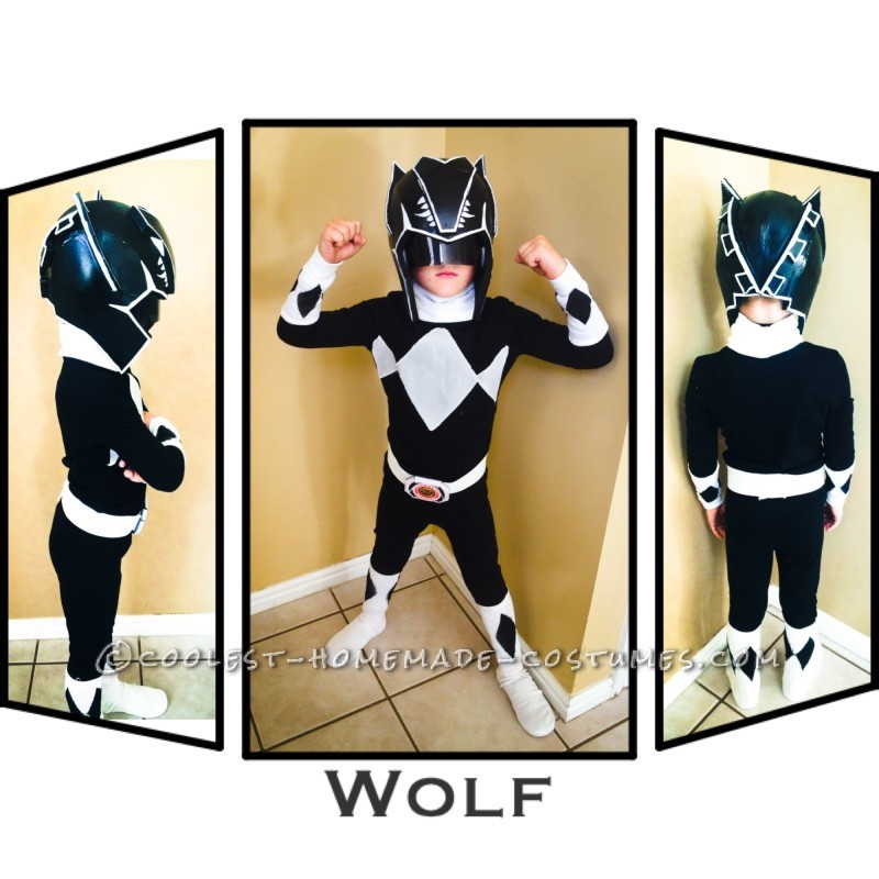 DIY Power Ranger Costumes
 Coolest Power Rangers Costumes for a Family Halloween Costume