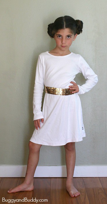 DIY Princess Leia Costume
 Easy Princess Leia Costume Buggy and Buddy